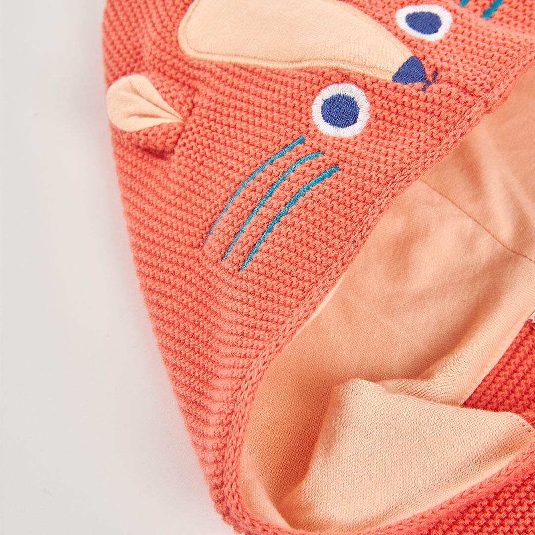 Chaquetas de verano de senderismo bebé boboli naranja 4/4