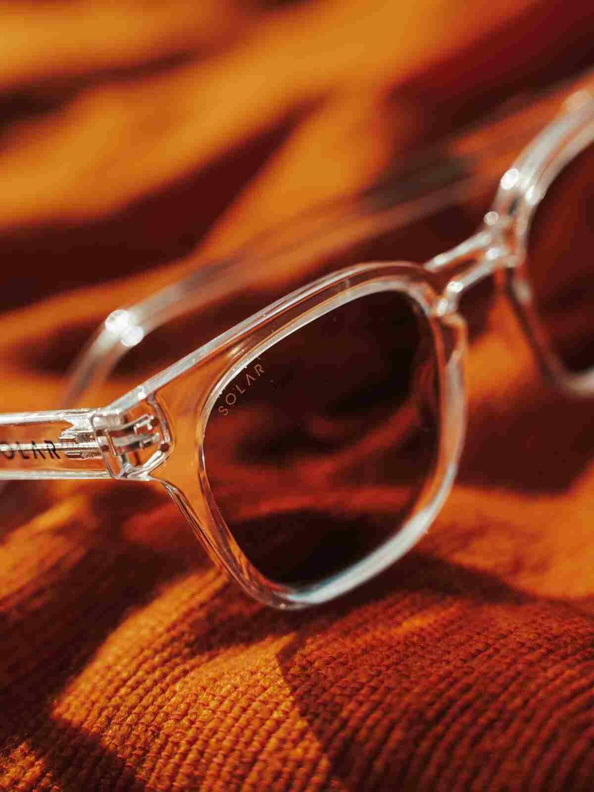 Okulary przeciwsłoneczne SOLAR Johnnie - cat.3 Polarized - Glossy Transparent 4/5