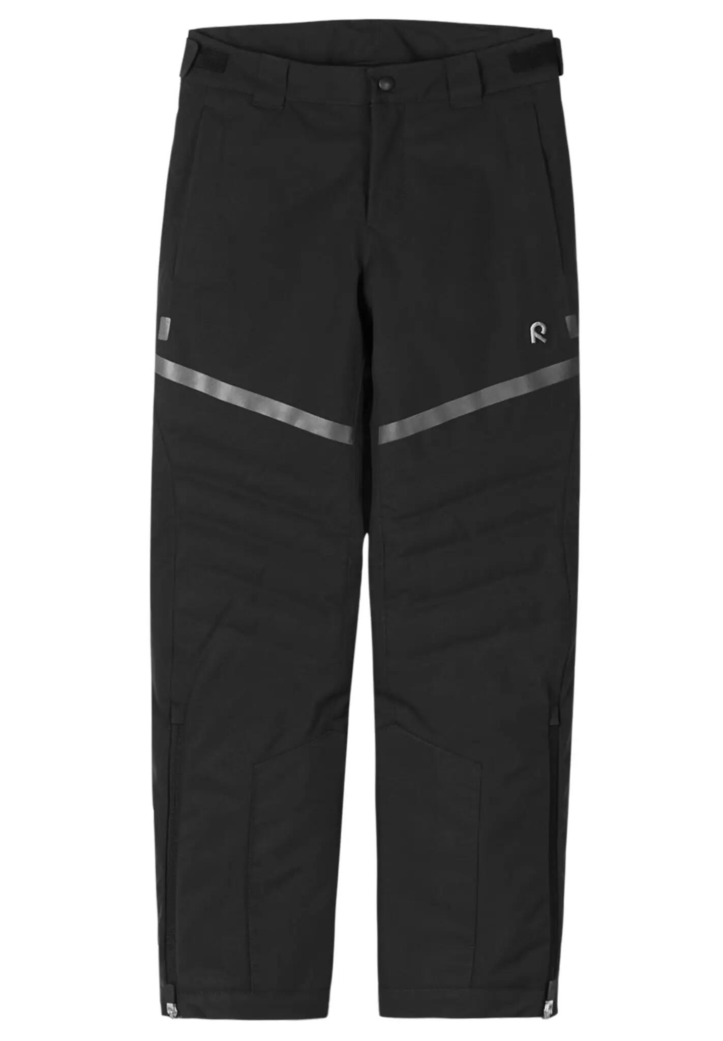 Pantaloni da sci per bambini tec Pello neri 1/5