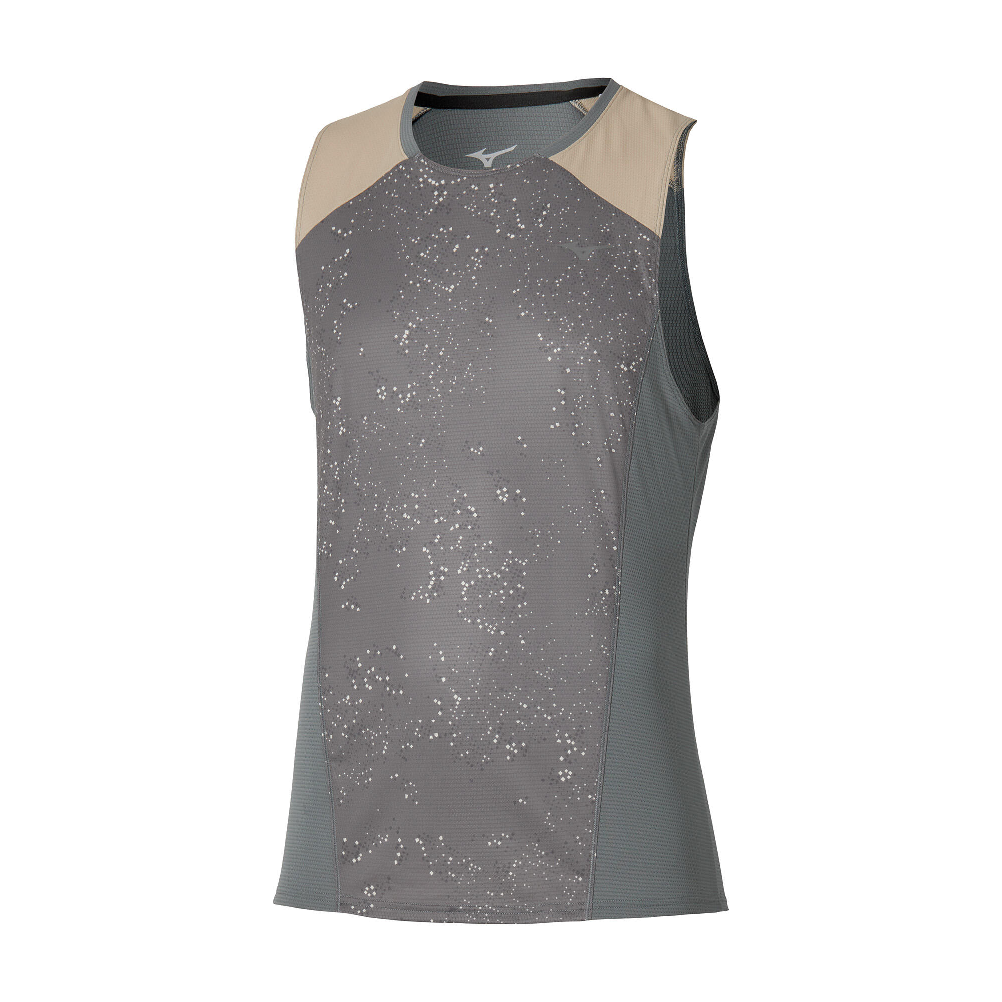 Koszulka do biegania męska Mizuno Active DryAeroFlow Graphic Tank Top 2/2