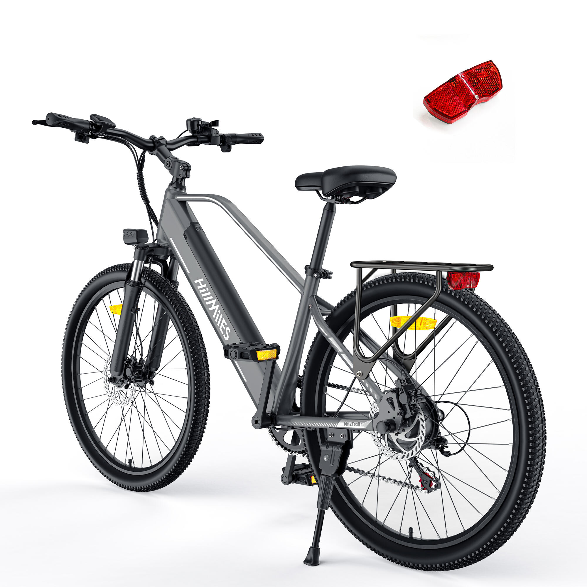 HillMiles MileTrail 1 Rower elektryczny Trail Ebike 26" 3/7