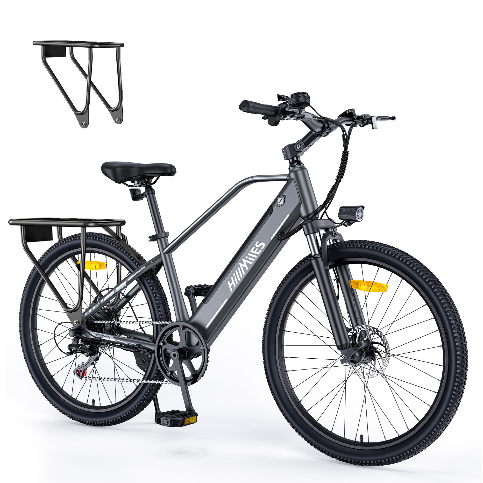 HillMiles MileTrail 1 Rower elektryczny Trail Ebike 26" 4/7