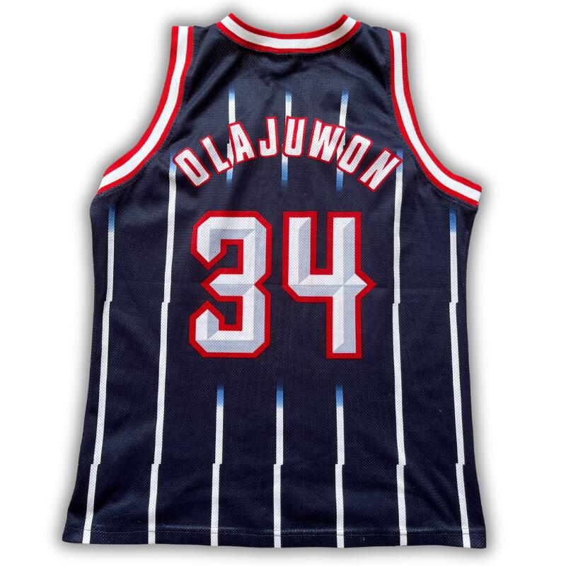 Segunda vida - Camisola NBA Houston Rockets 1995/2001 Olajuwon - Como novo 2/2