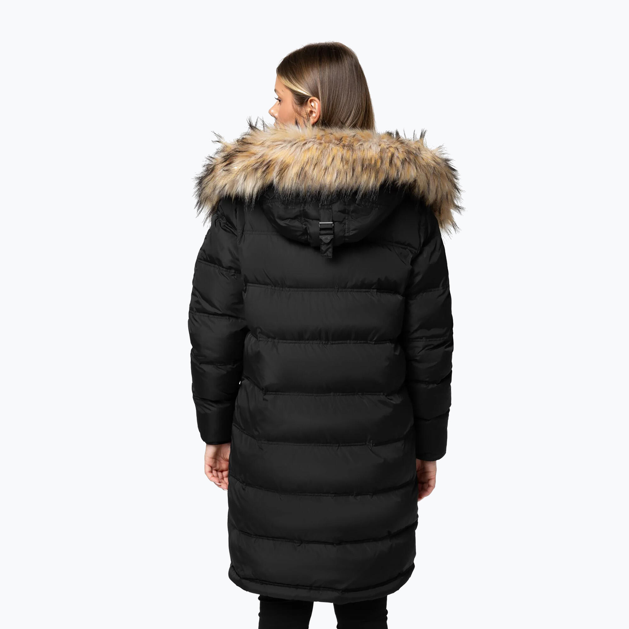 Kurtka zimowa damska Pitbull Queenston Padded Hooded 3/7