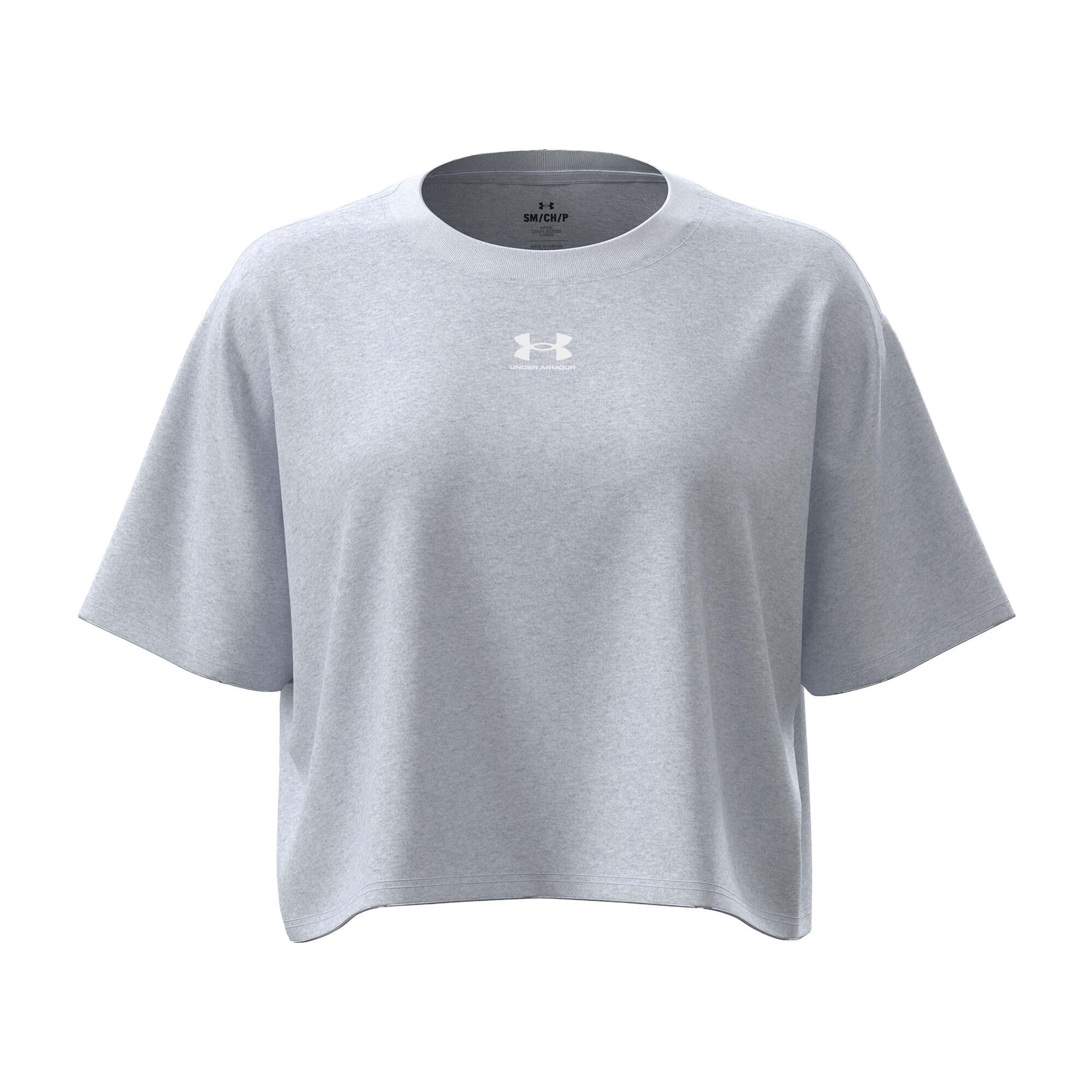 Koszulka treningowa damska Under Armour Rival Boxy Tee Solid 2/2