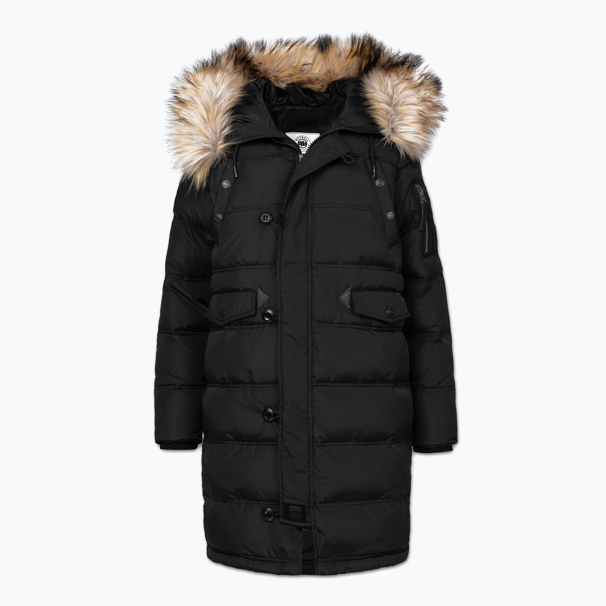 Kurtka zimowa damska Pitbull Queenston Padded Hooded 5/7