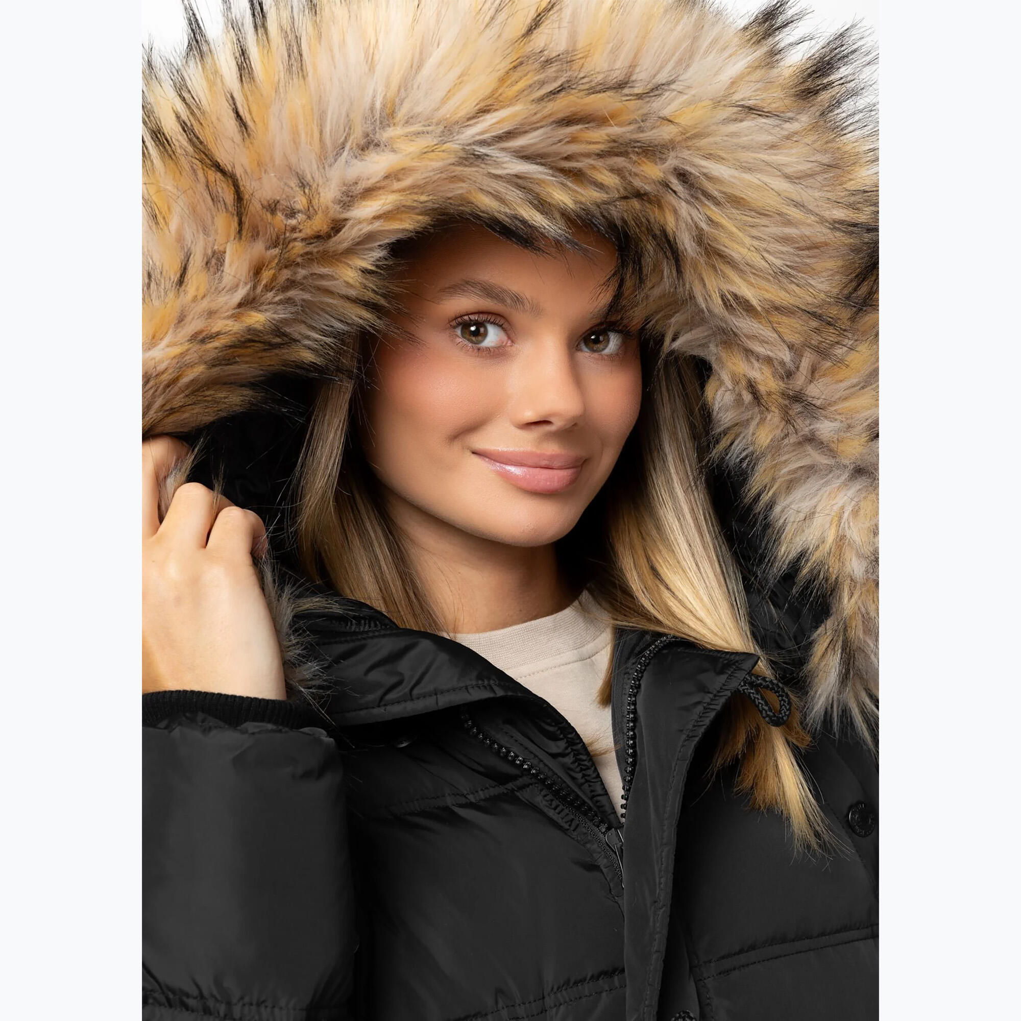 Kurtka zimowa damska Pitbull Queenston Padded Hooded 4/7