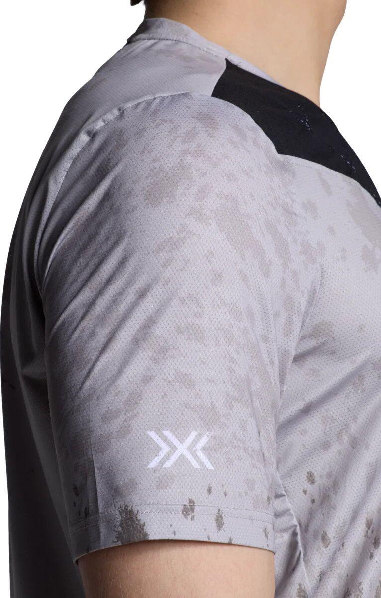 Maglia a maniche corte X-Bionic Corefusion Run beige/nera da uomo 5/7