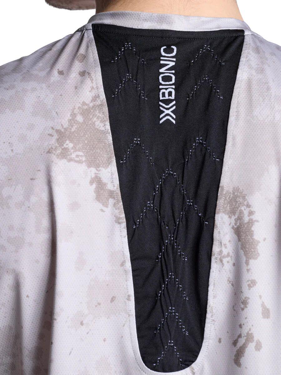 Maglia a maniche corte X-Bionic Corefusion Run beige/nera da uomo 4/7