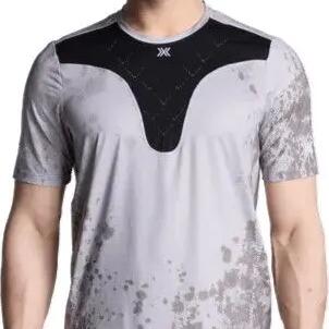 X-Bionic Corefusion Run Men's Short-Sleeve Jersey, Beige/Black