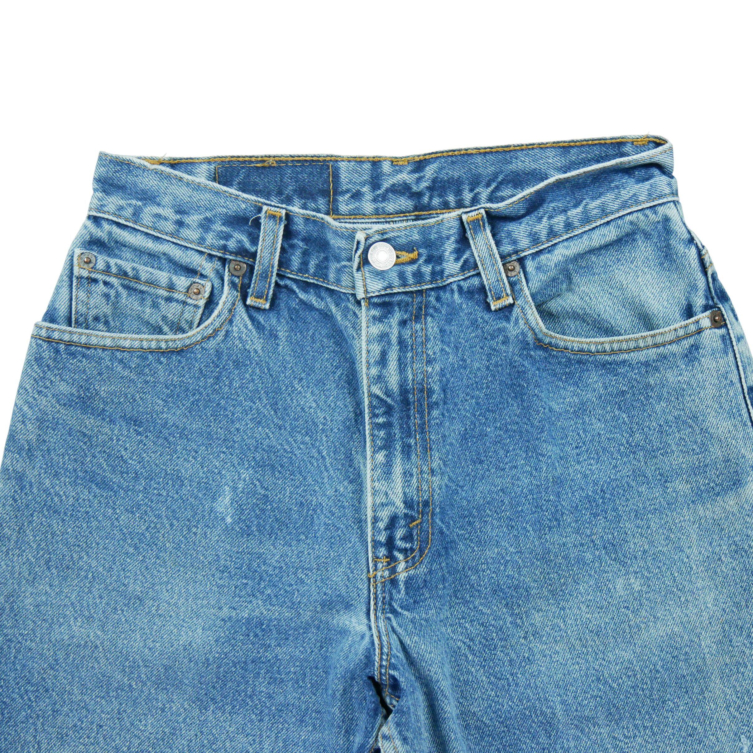 Jeans dritti blu Levi's 550 da donna 3/7