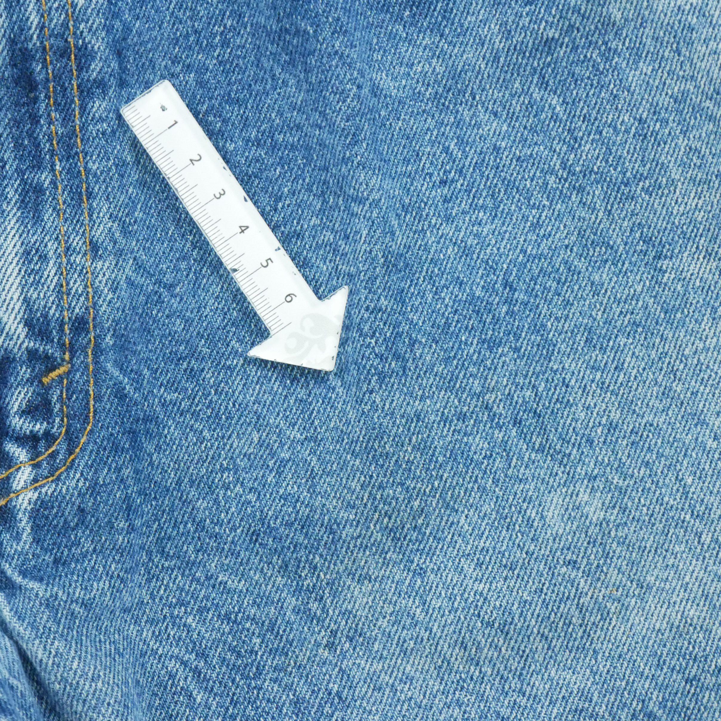 Jeans dritti blu Levi's 550 da donna 7/7