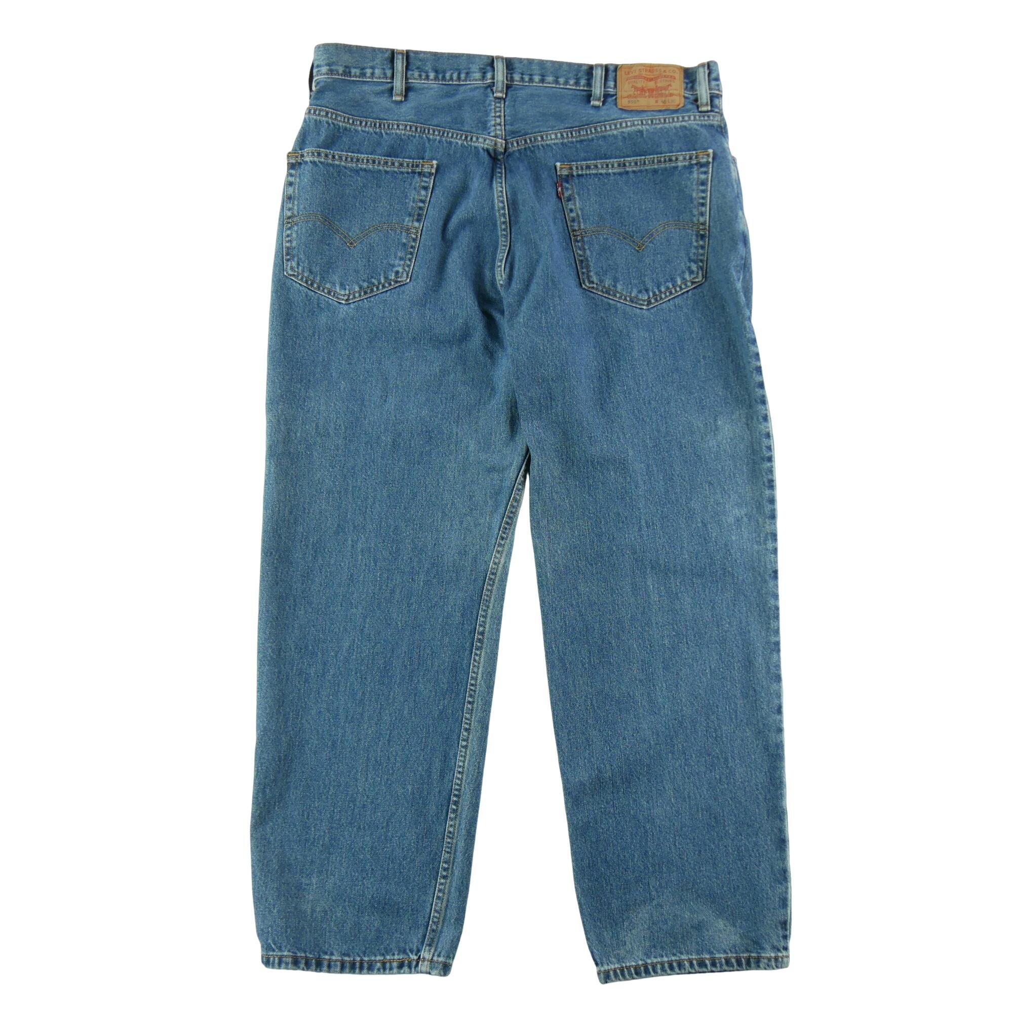 Calça jeans masculina Levi Strauss 550 relaxed fit 2/7