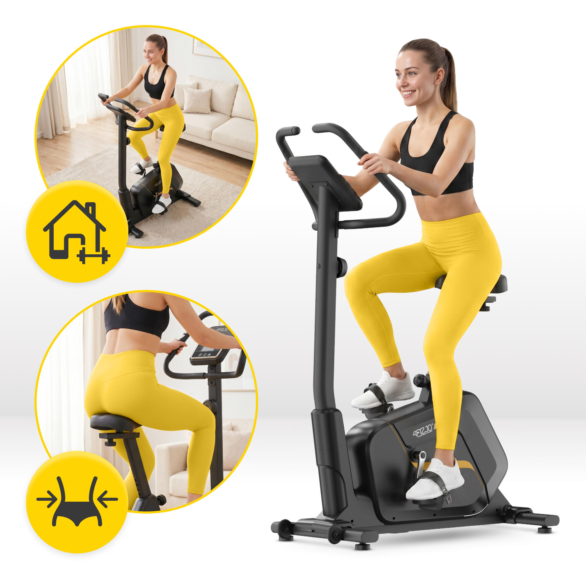 Rower stacjonarny magnetyczny do ćwiczeń w domu MY-PRO 4FIZJO 7/7