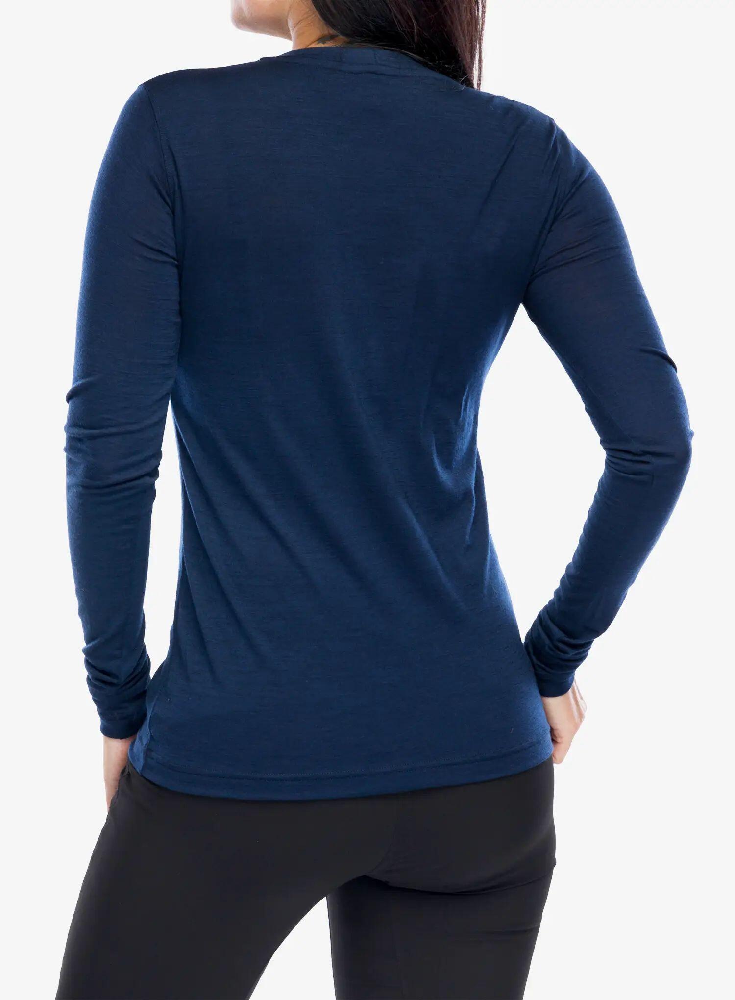 Longsleeve damski Sensor Merino Active Songbirds Tee LS 2/5