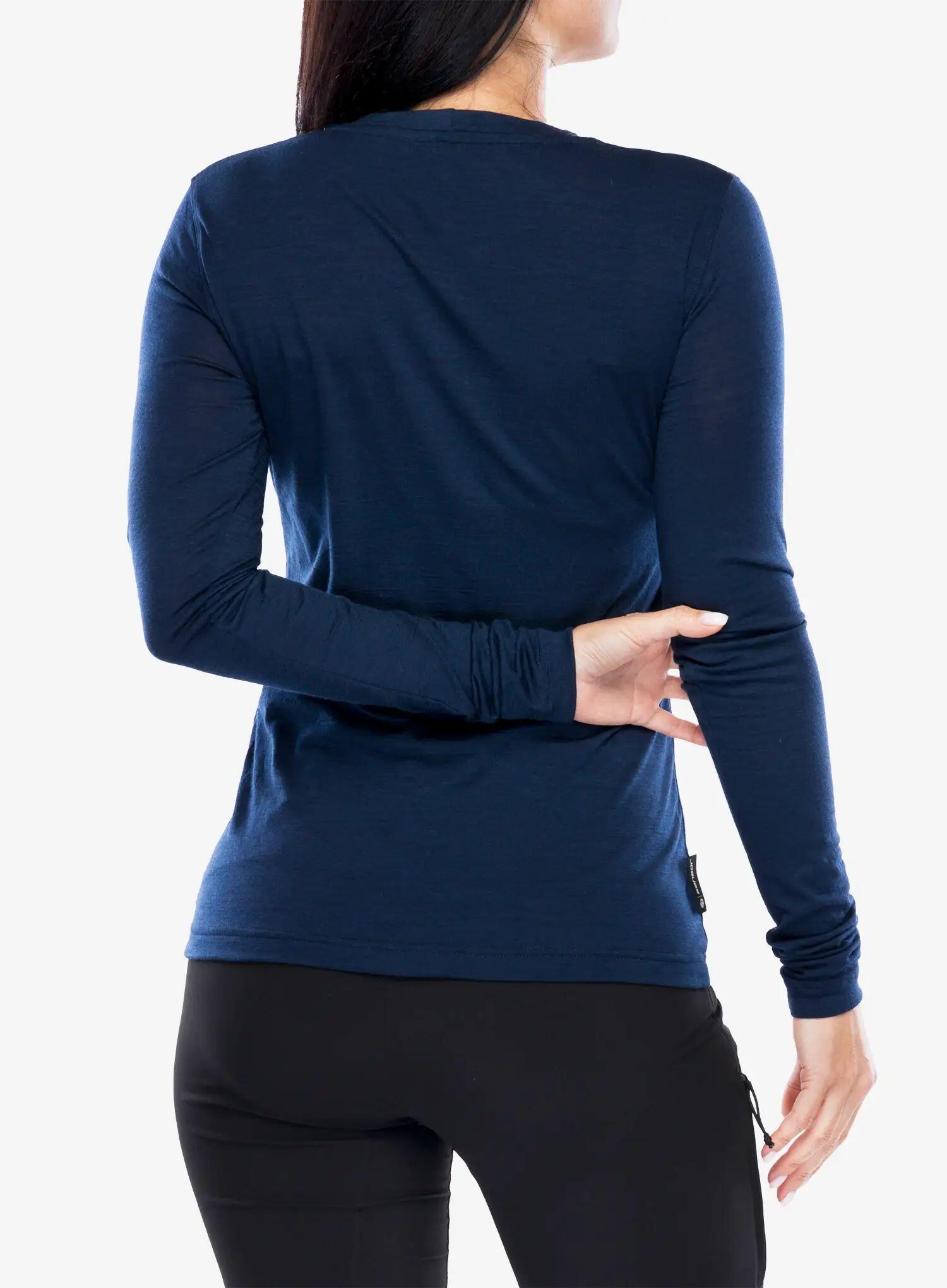 Longsleeve damski Sensor Merino Active Songbirds Tee LS 4/5