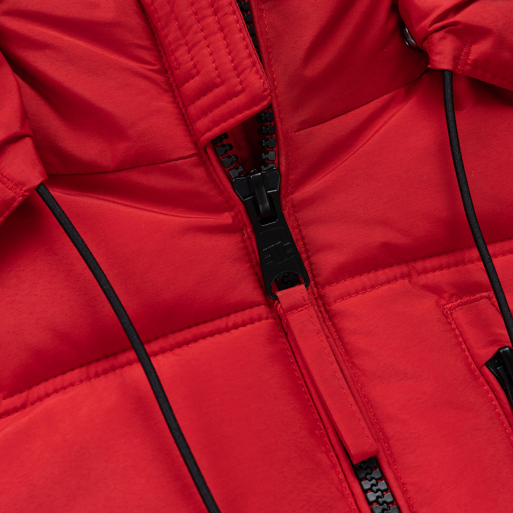 Kurtka zimowa męska Pitbull Piedmont Quilted Hooded 6/7