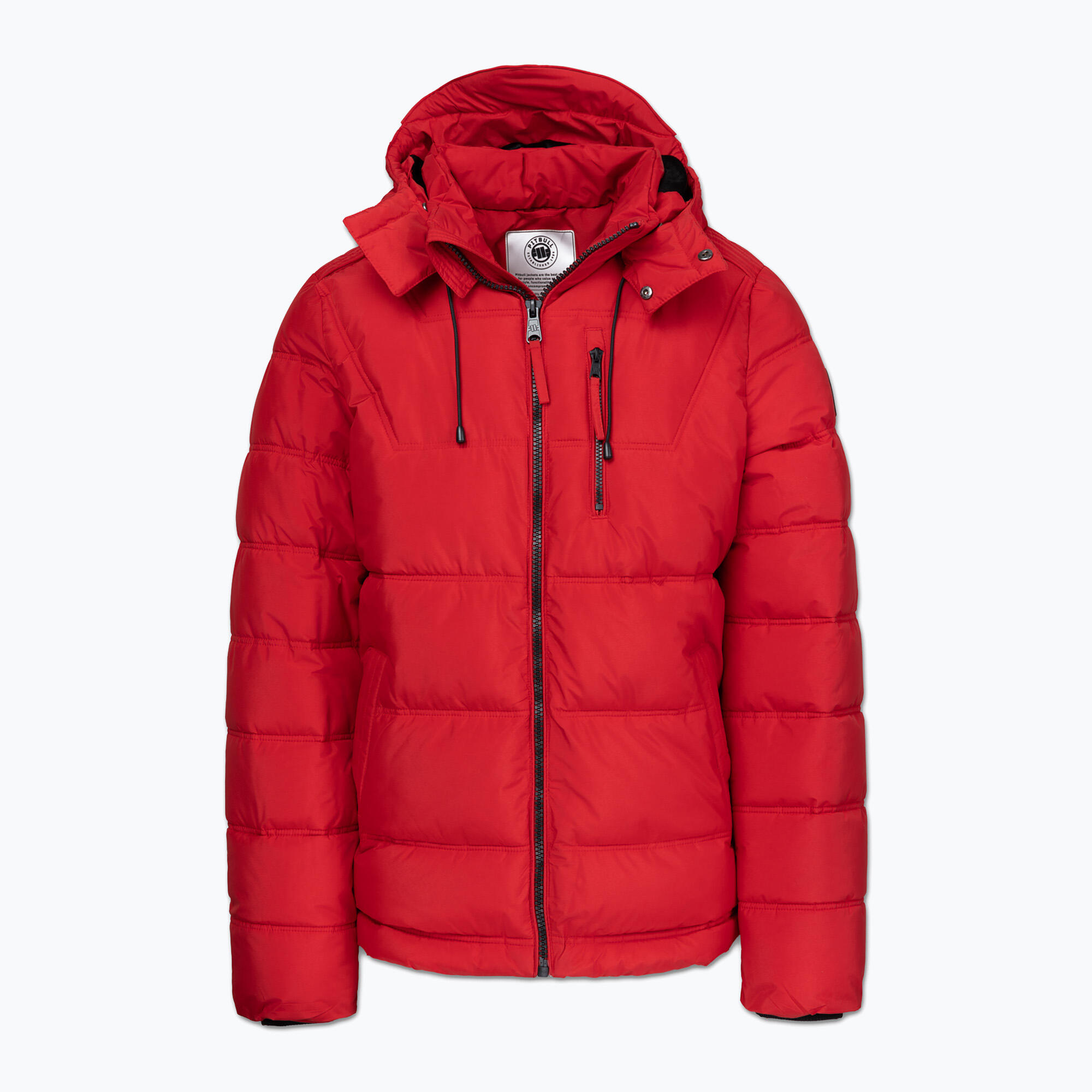 Kurtka zimowa męska Pitbull Piedmont Quilted Hooded 3/7