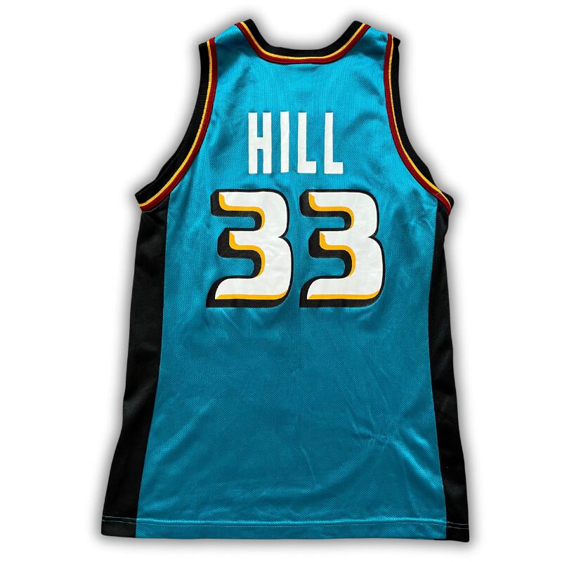 Segunda vida - Camisola NBA Detroit Pistons 1996/2000 Hill - Como novo 2/2