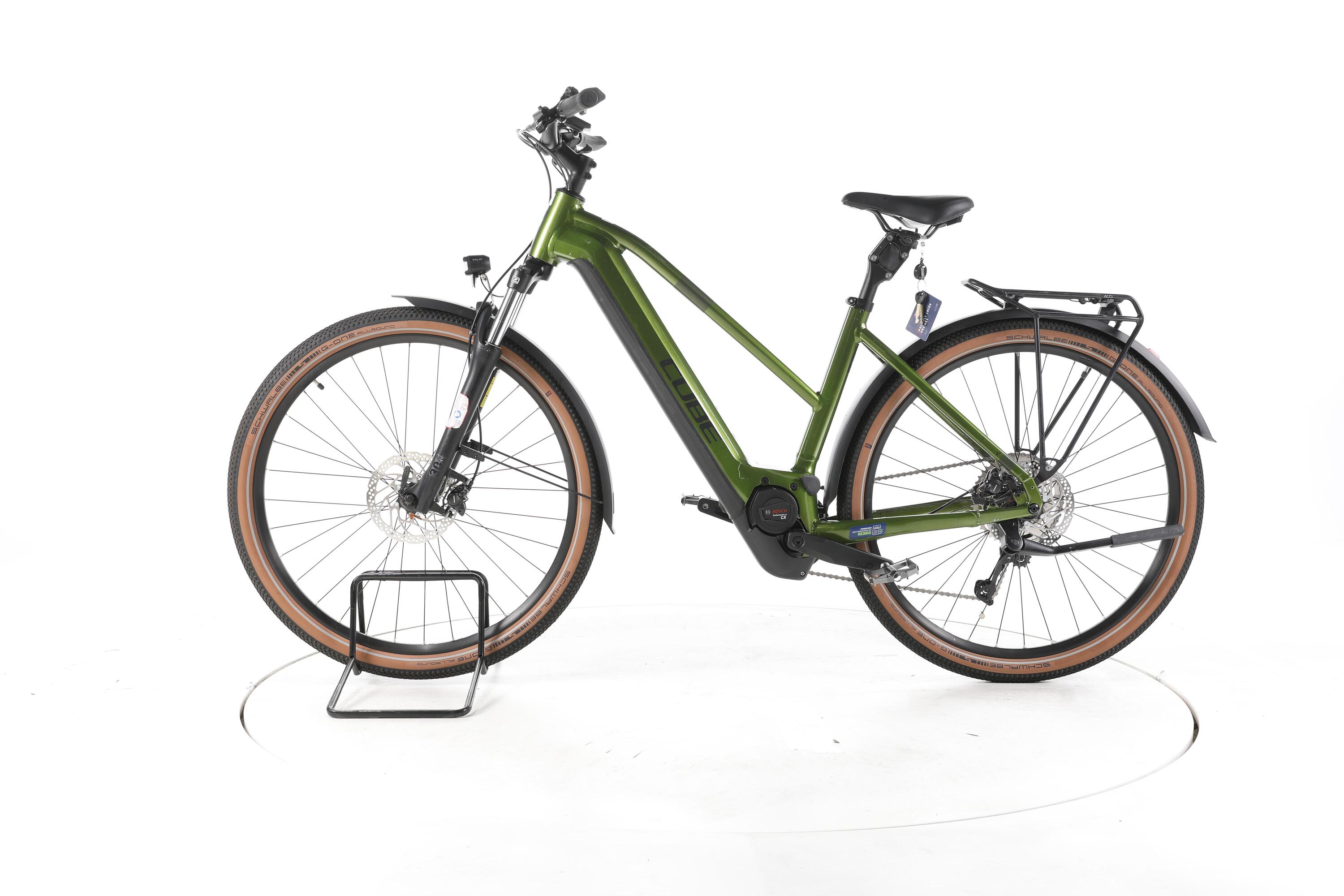 Second Life - Cube Nuride Hybrid Pro Allroad Trekking E-Bike - Stan dobry 6/7