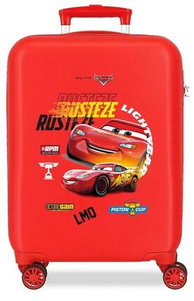 Maleta de cabina Cars rusteze lightyear ABS con capacidad de 28L rojo