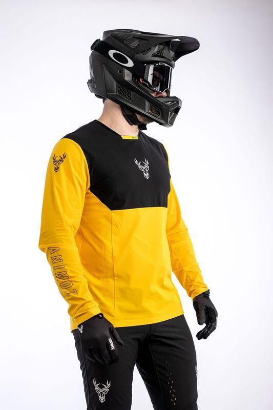 Maillot manches longues Animoz Pure Jaune Homme 3/7