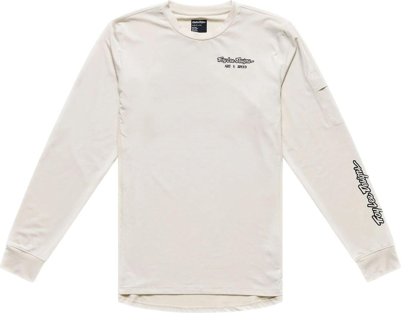 Troy Lee Designs Ruckus Ride-shirt met lange mouwen, grijs 1/7