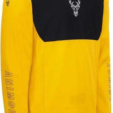 Men's Animoz Pure Yellow long-sleeve jersey