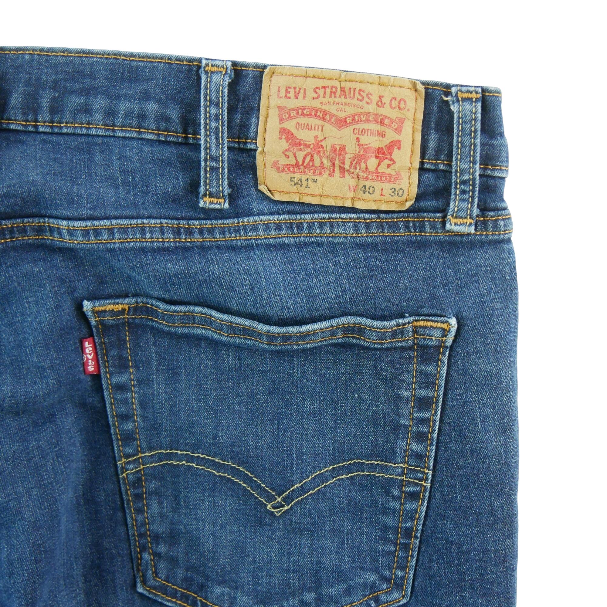 Calça jeans masculina Levi Strauss 541 Athletic Taper 7/7