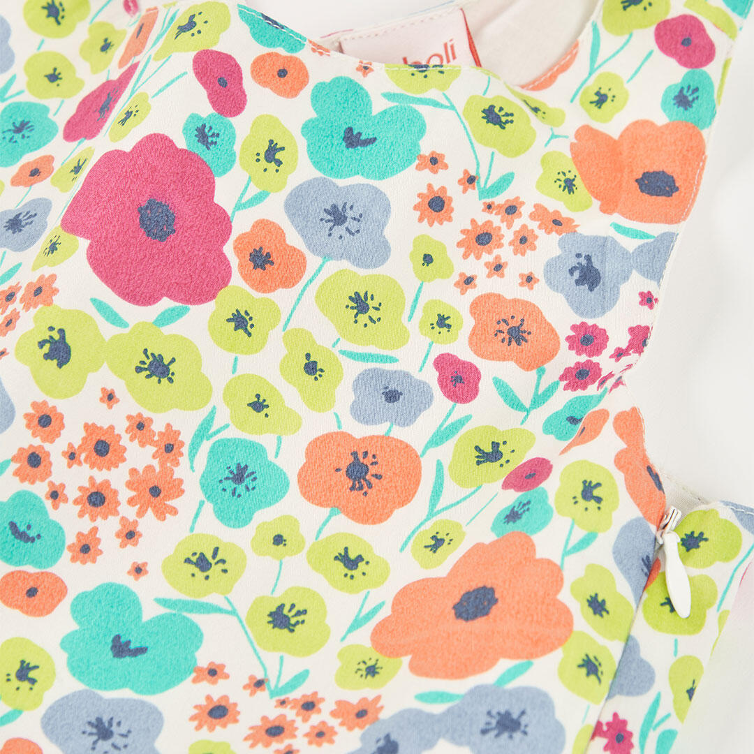 Vestidos de verano de tenis kids niña boboli multicolor 3/4