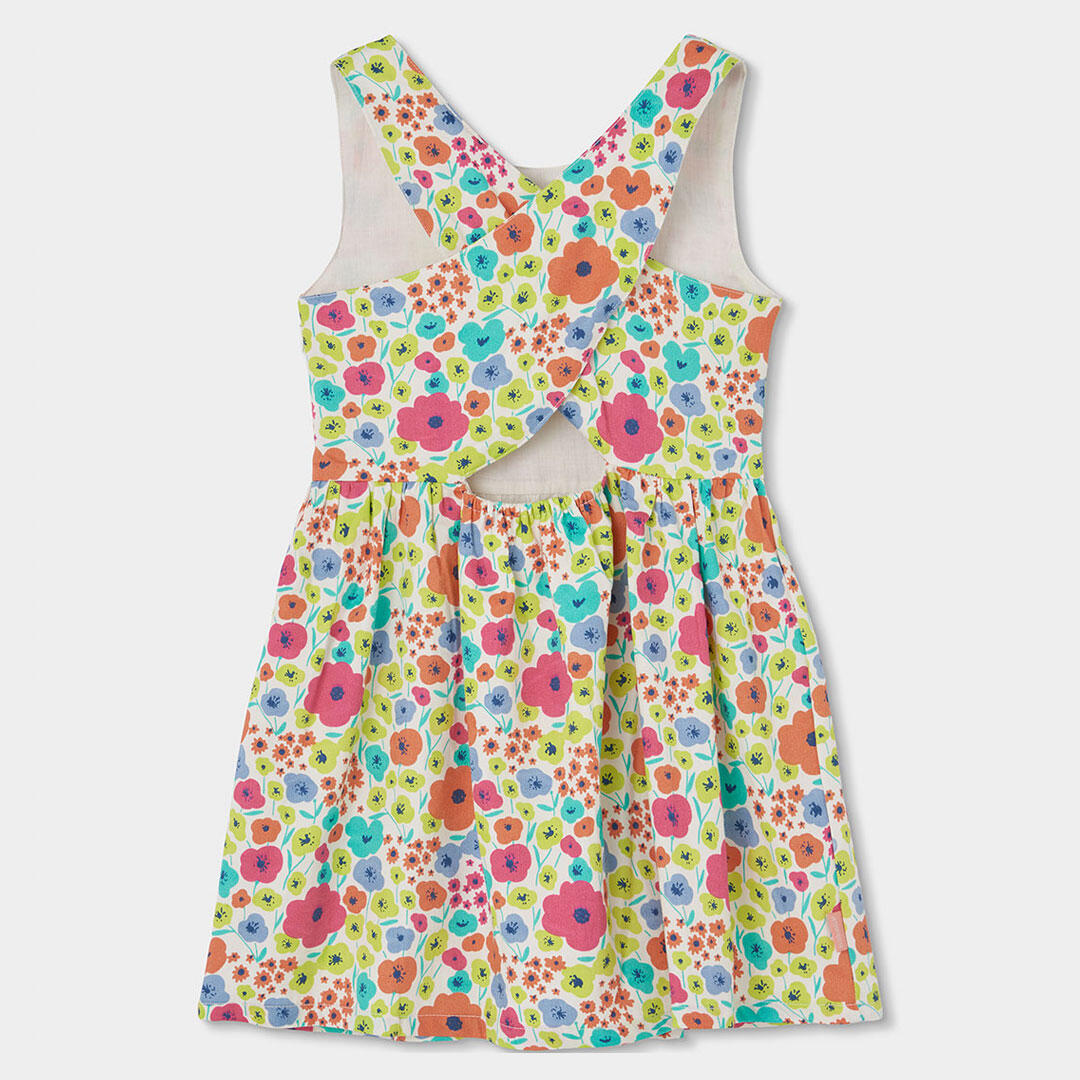 Vestidos de verano de tenis kids niña boboli multicolor 2/4