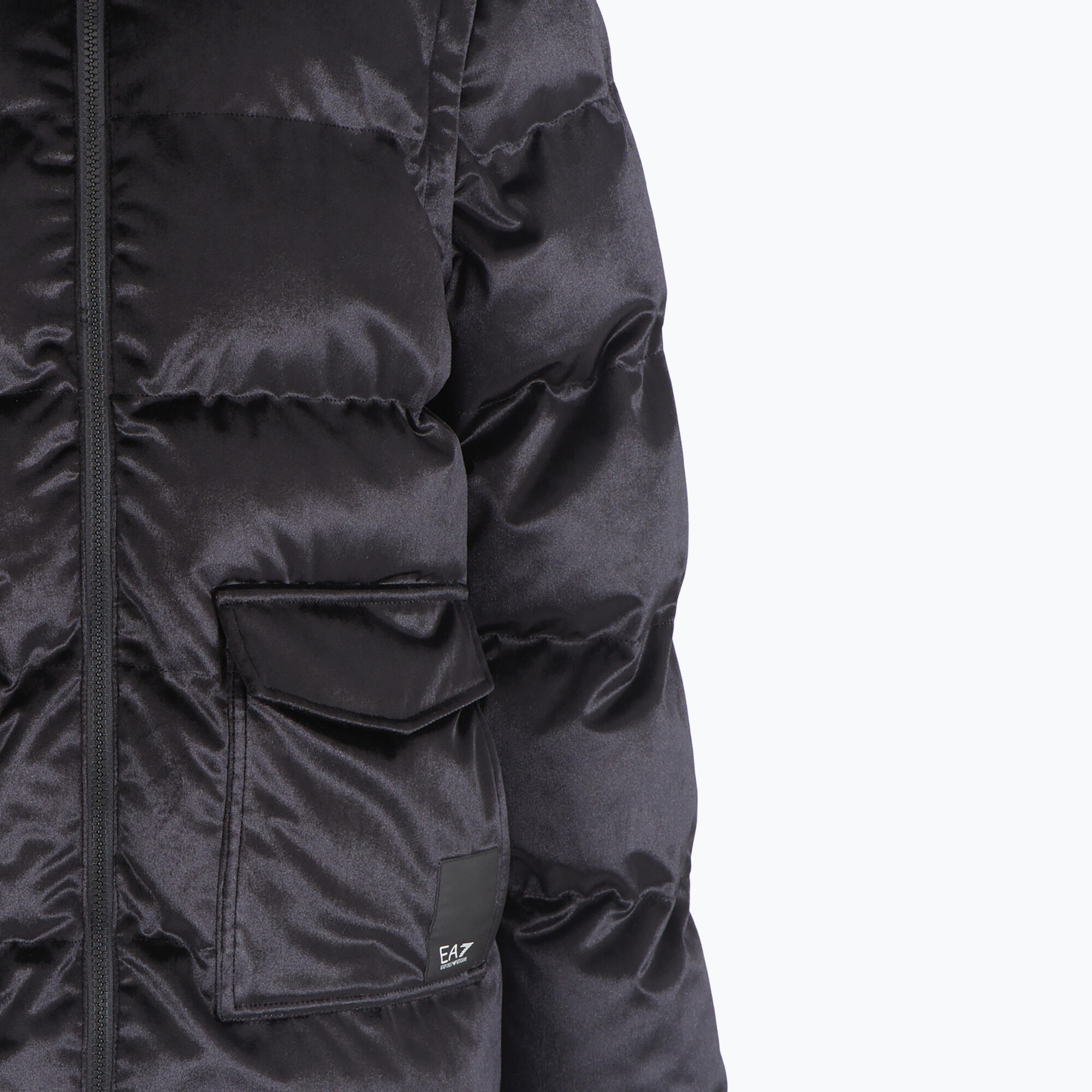 Kurtka damska EA7 Emporio Armani Train Athletic Velour Extra Padded 4/5