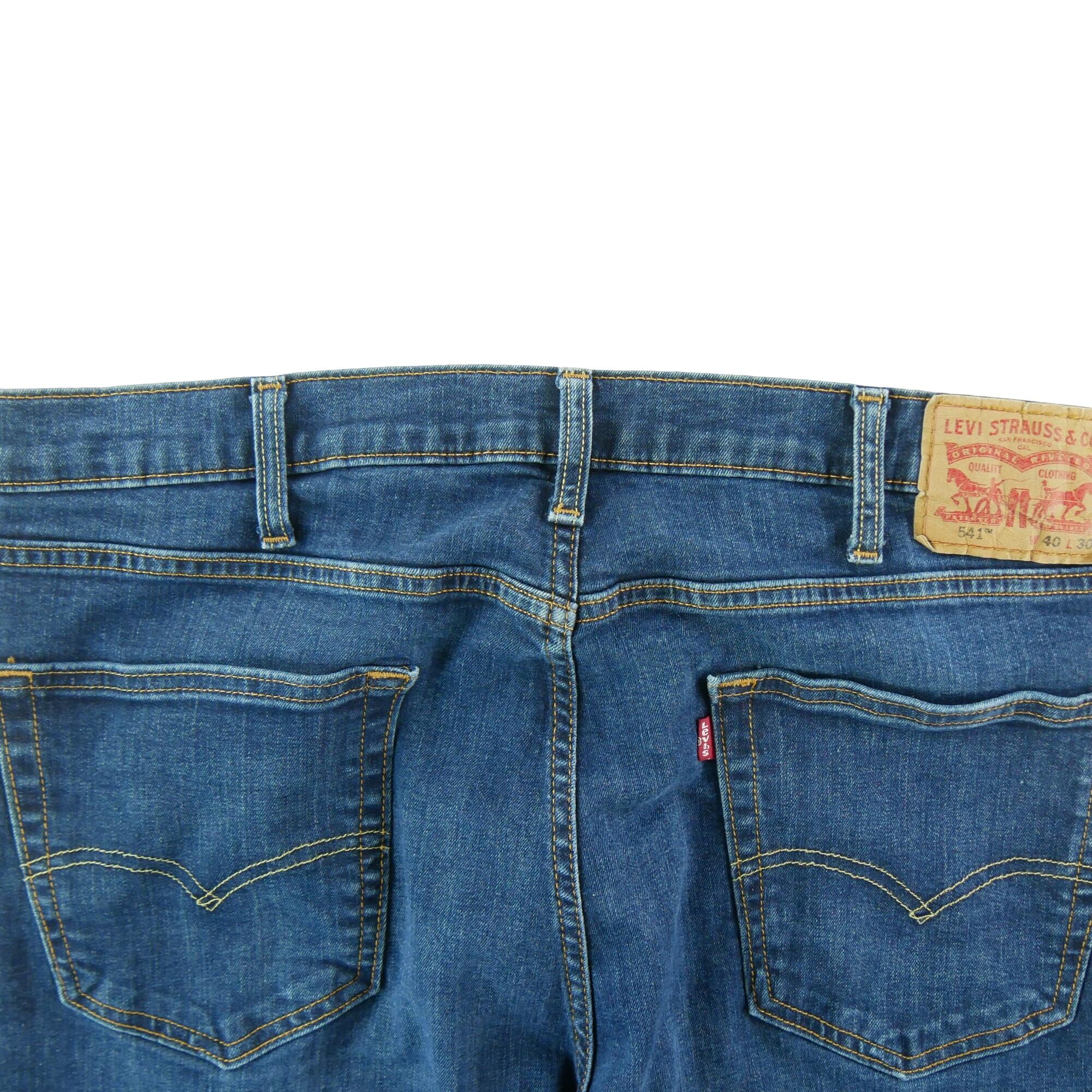 Calça jeans masculina Levi Strauss 541 Athletic Taper 4/7