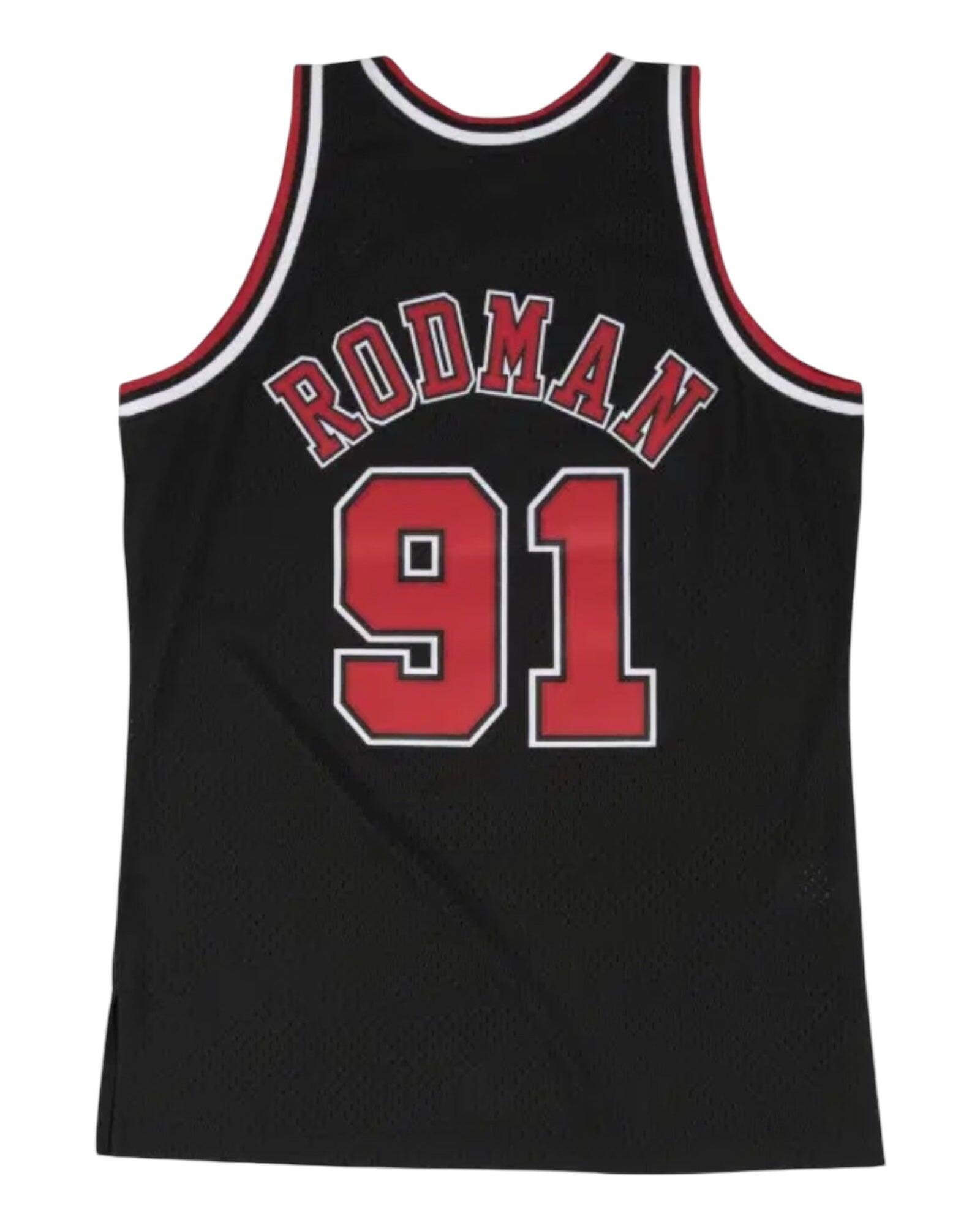 Segunda vida - Camisola NBA Chicago Bulls 1997/1998 Rodman - Como novo 2/2