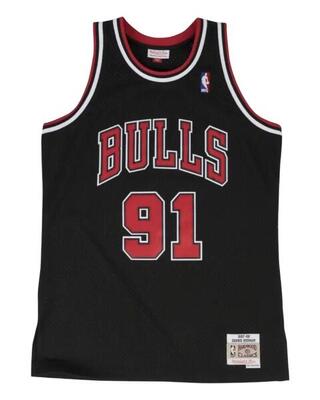 Tweedehands - nba shirt chicago bulls 1997/1998 rodman - als nieuw
