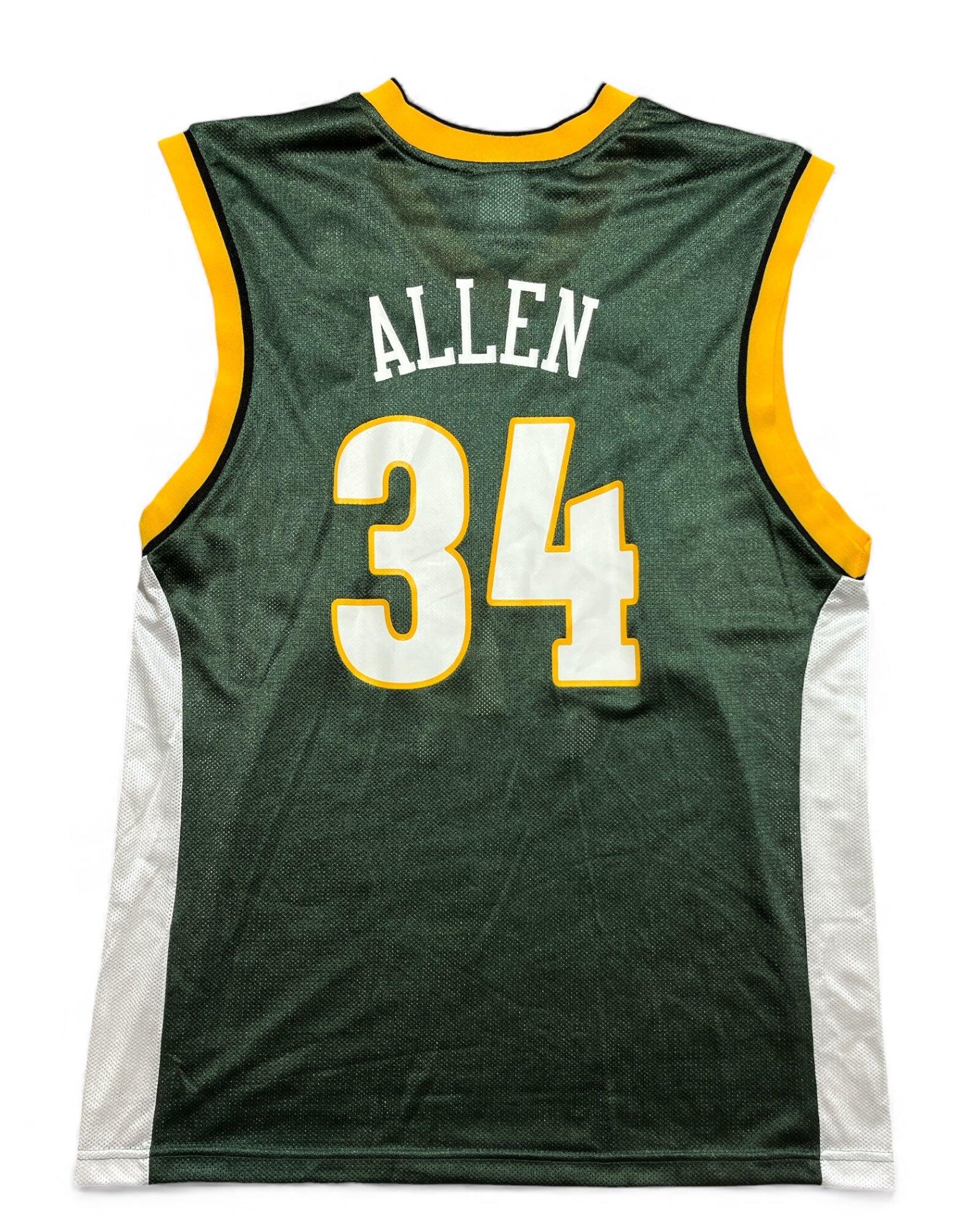 Segunda vida - Camisola NBA Seattle Supersonics 2004/2006 Allen - Como novo 2/2