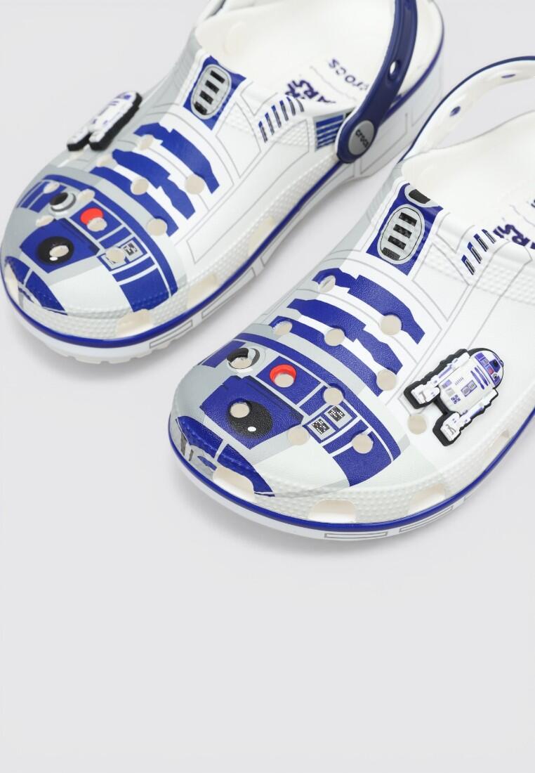 Zuecos Surf Crocs STAR WARS R2D2 CLS CLG Blanc 3/5