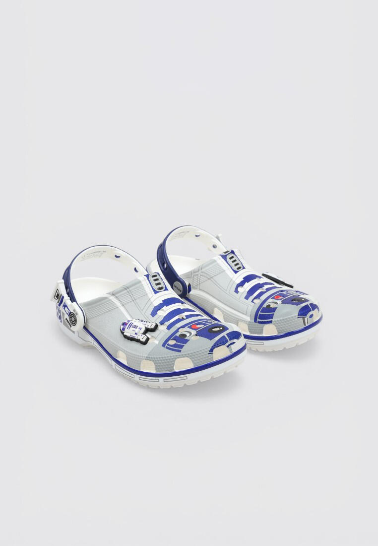Zuecos Surf Crocs STAR WARS R2D2 CLS CLG Blanc 2/5