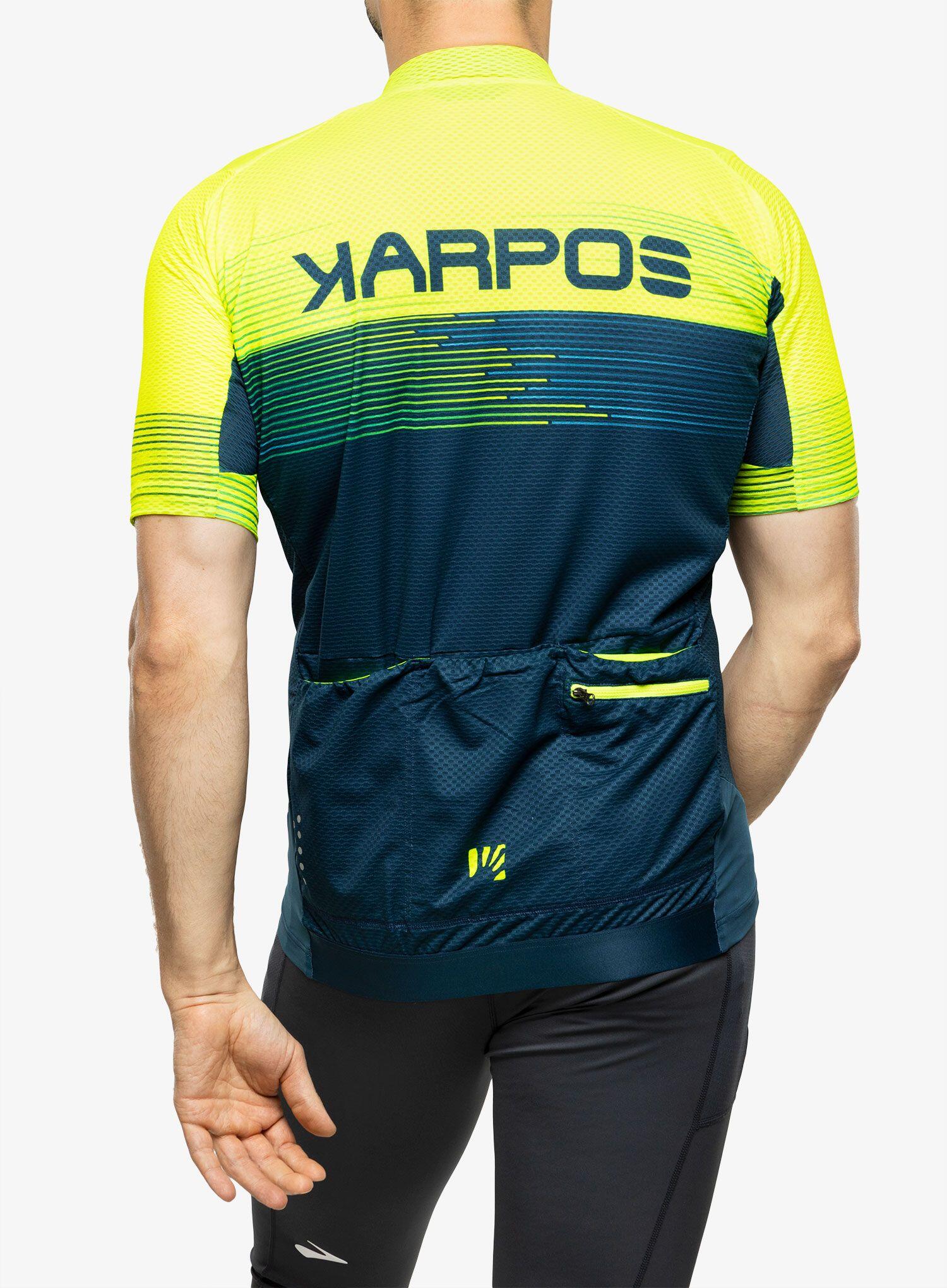 Koszulka na rower Karpos Green Fire Jersey 2/7