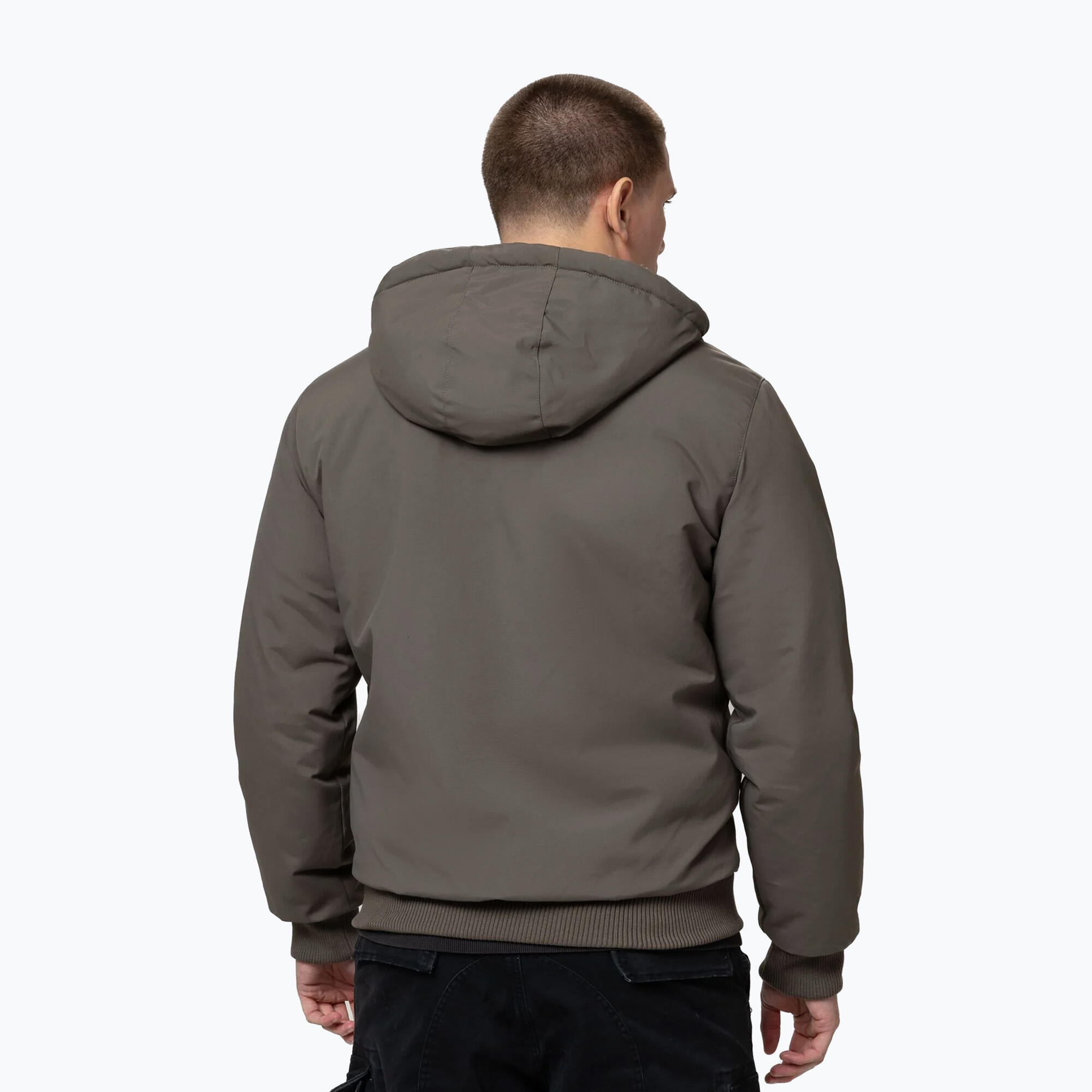 Kurtka zimowa męska Pitbull Elkwood 3 Sherpa Hooded 3/7