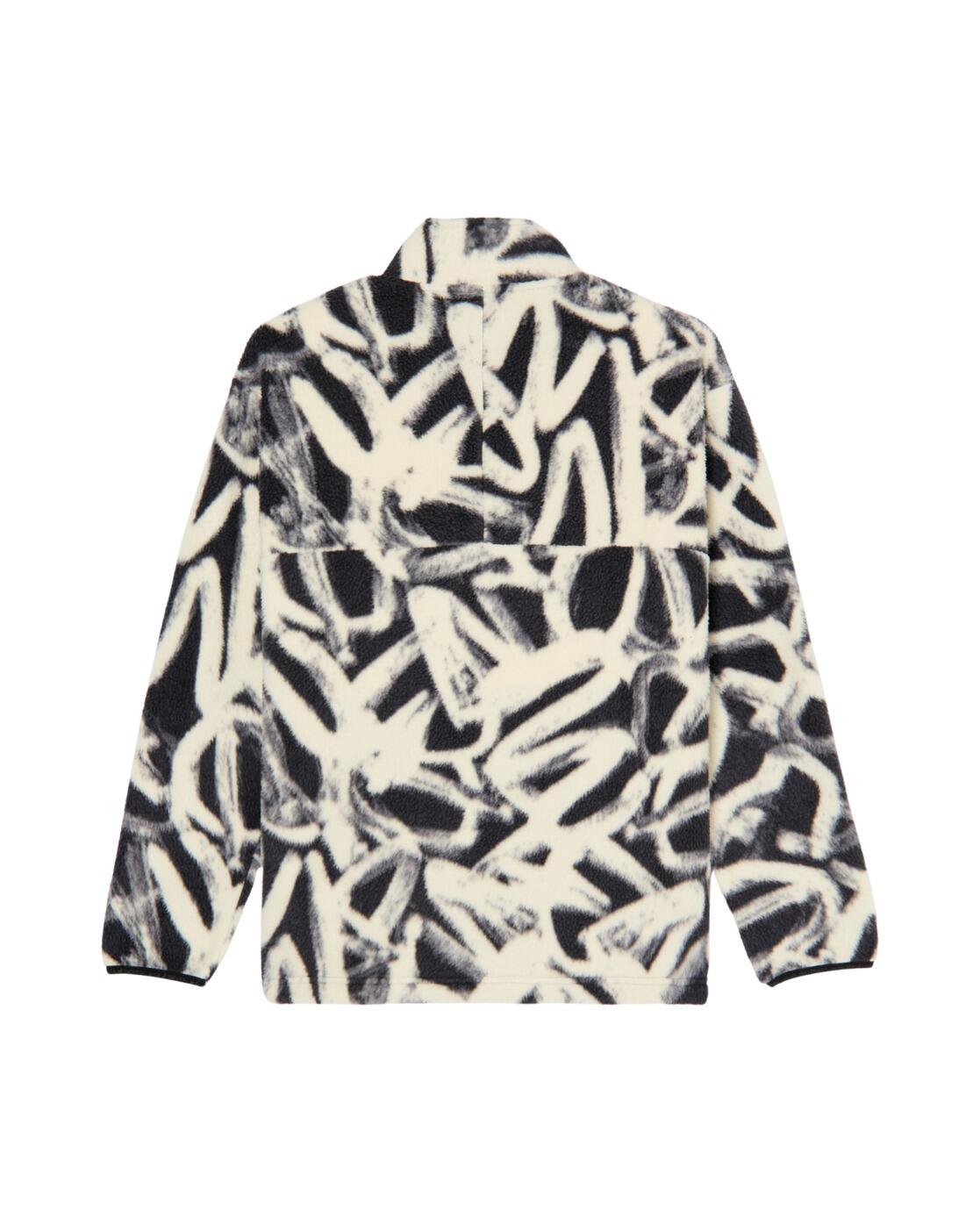 Fleece met Rits CLEAN COAST Weiss Heren 2/4