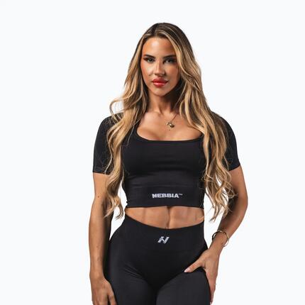 Top treningowy damski NEBBIA Flow Seamless