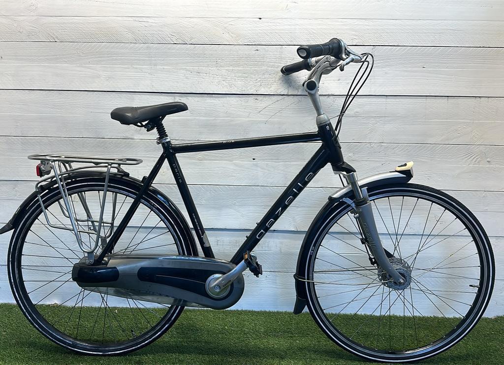 Gazelle stadsfiets bike, zwart 2/3
