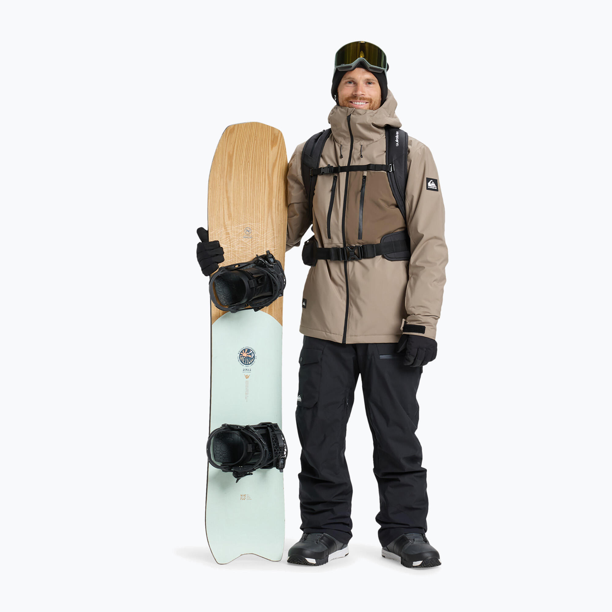Giacca da snowboard da uomo Quiksilver Sycamore Solid 20K 2/7