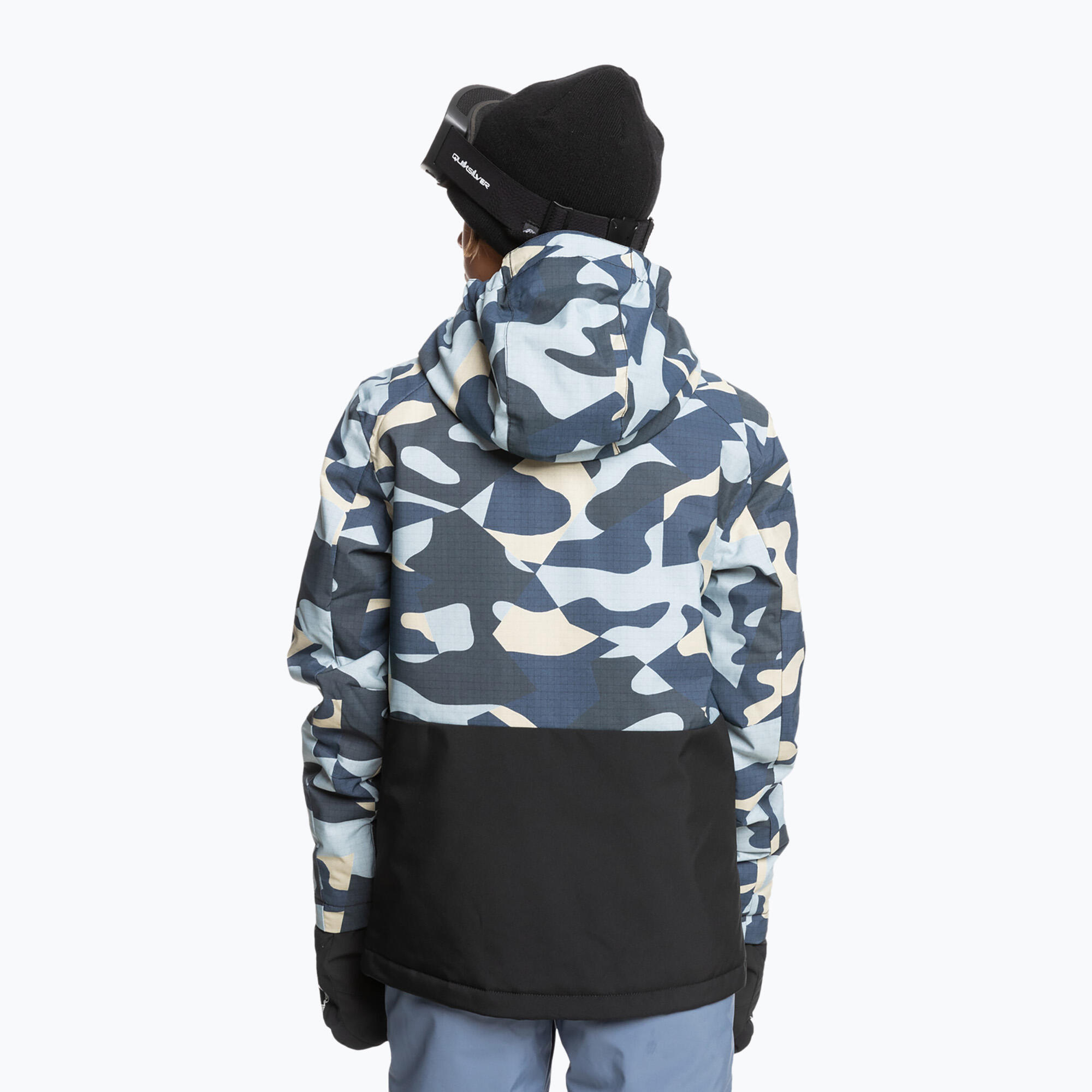 Kurtka snowboardowa dziecięca Quiksilver Mission Printed Block 3/7