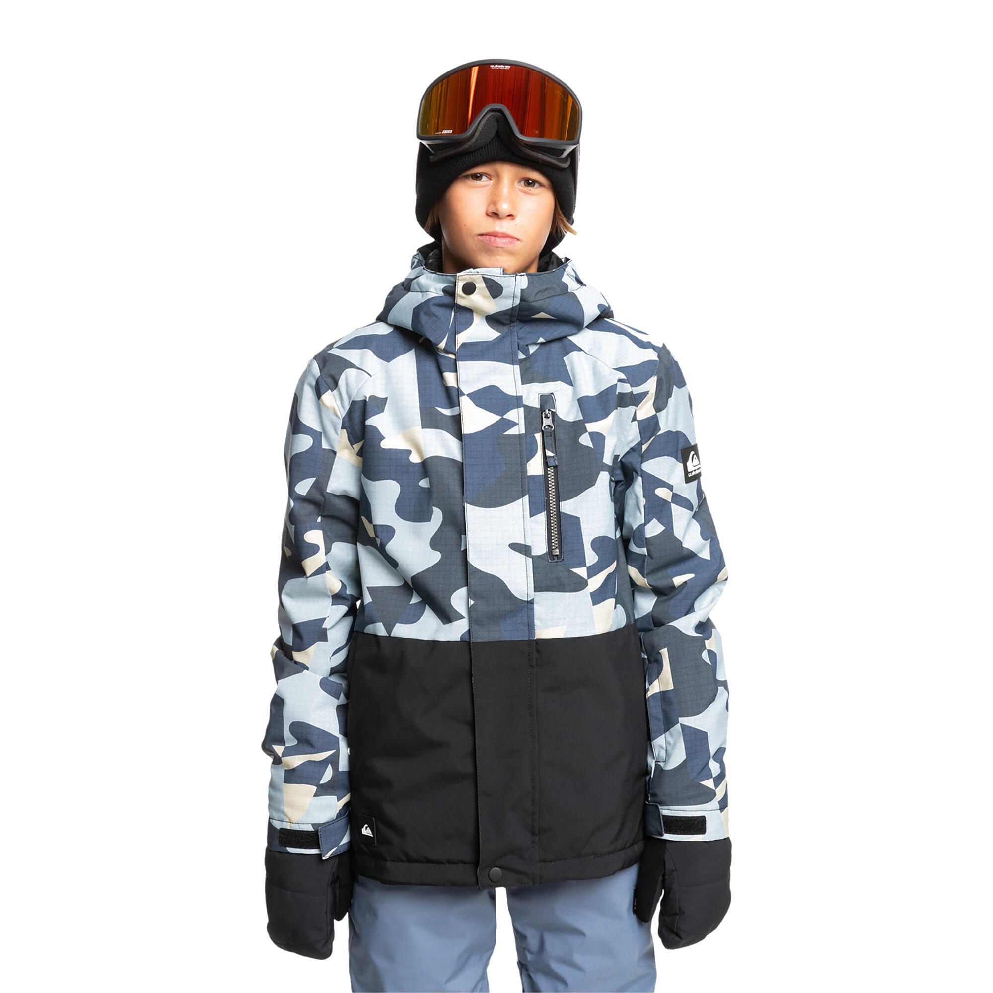 Kurtka snowboardowa dziecięca Quiksilver Mission Printed Block 7/7