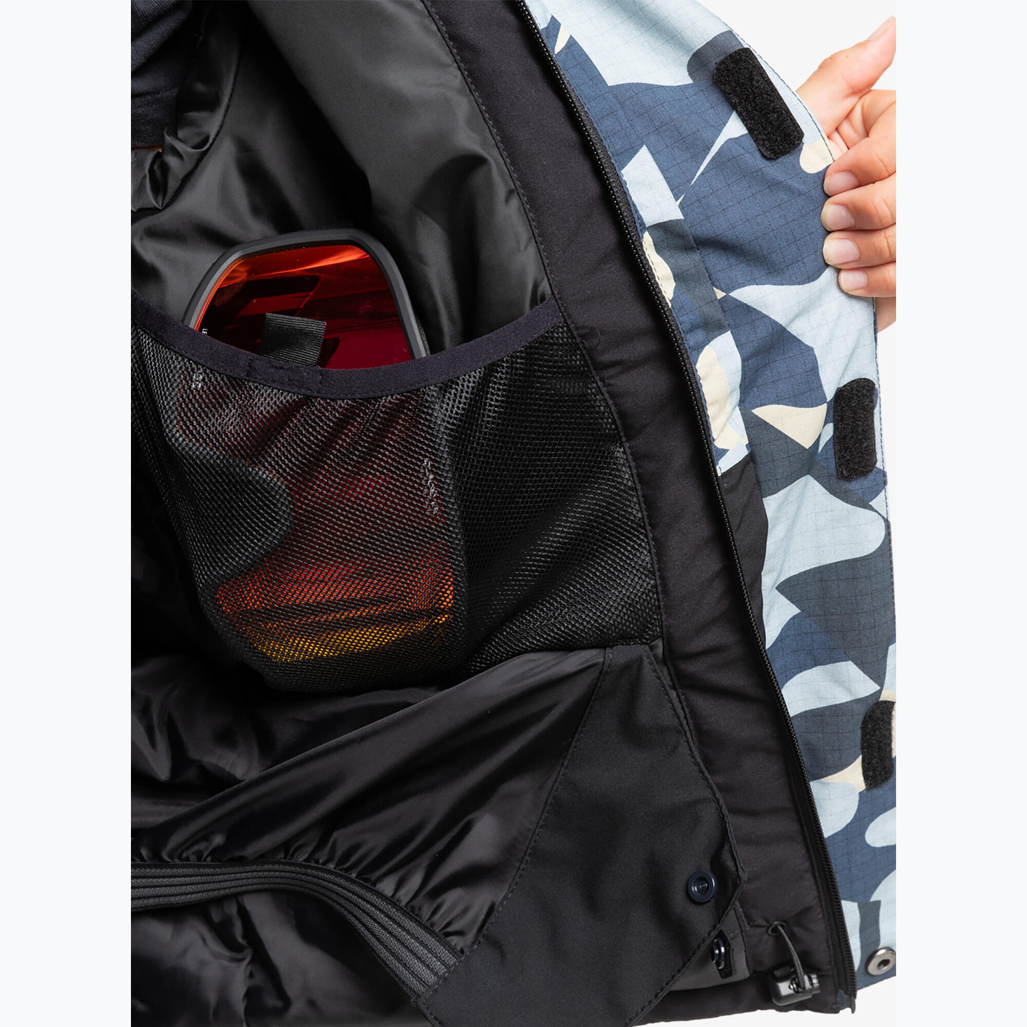 Kurtka snowboardowa dziecięca Quiksilver Mission Printed Block 5/7