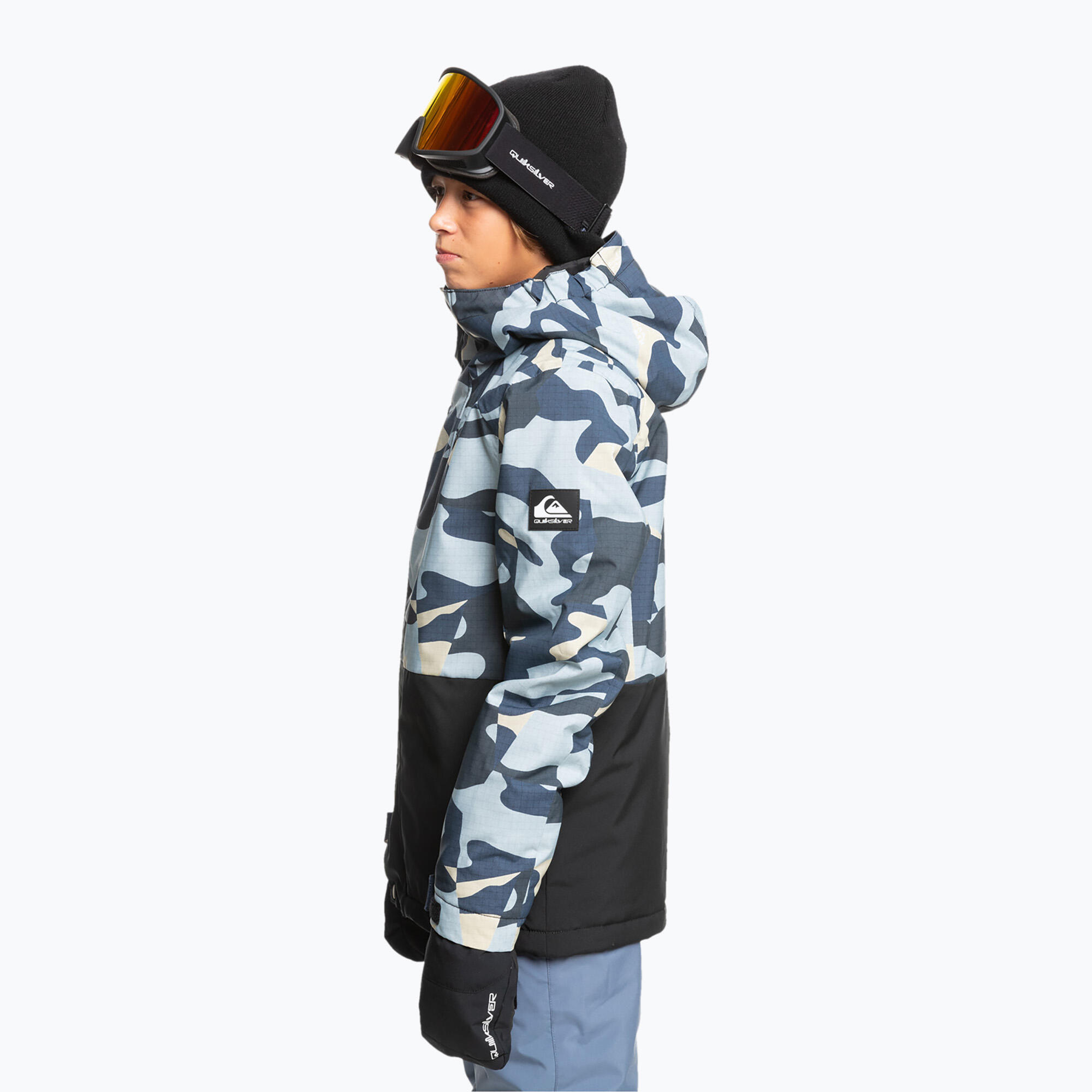 Kurtka snowboardowa dziecięca Quiksilver Mission Printed Block 4/7