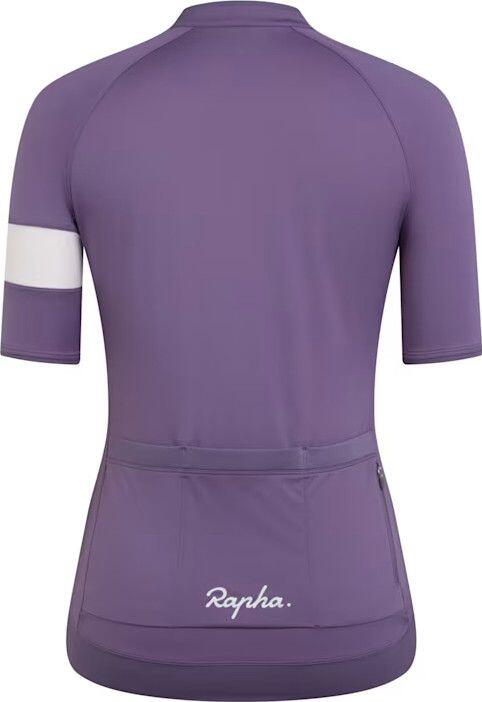 Kurzarm Trikot Women Rapha Core Lila 2/6