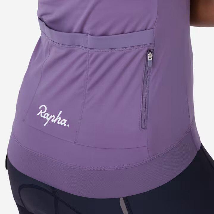 Kurzarm Trikot Women Rapha Core Lila 5/6